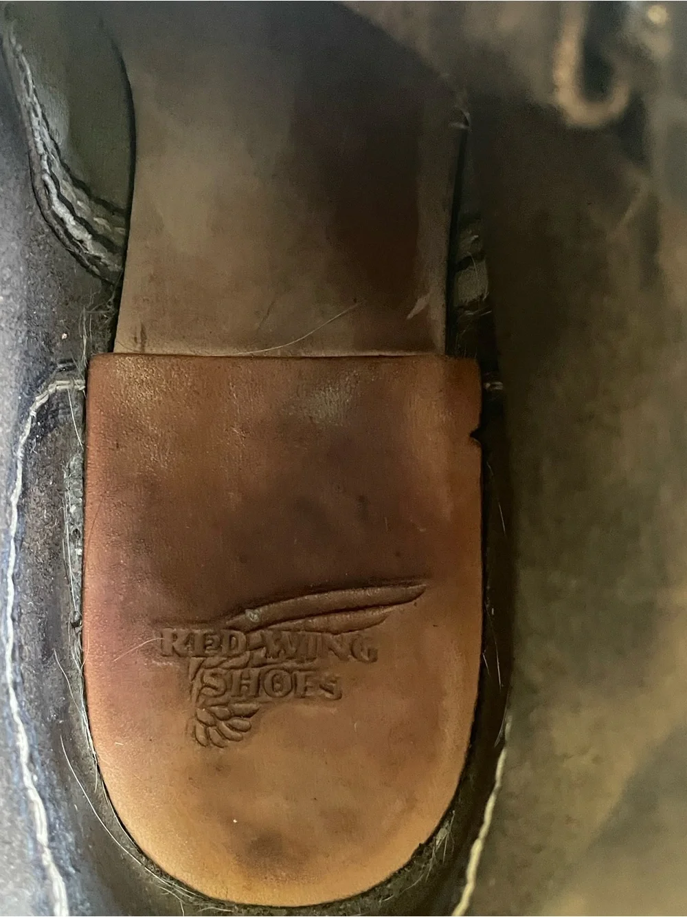 Red Wing Iron Ranger 8086 Charcoal Rough and Tough US 7.5 D No Steel Toe
